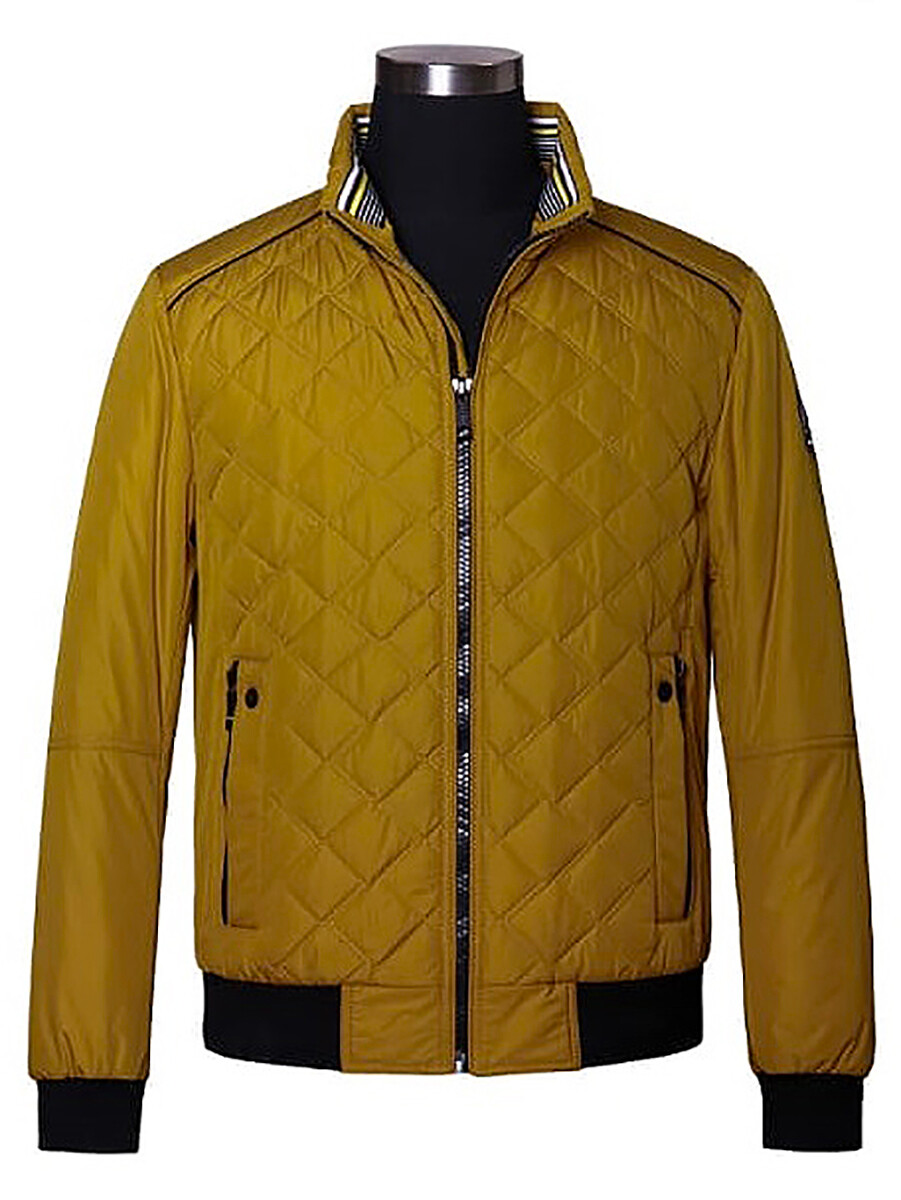 Куртка John Trigger, размер 48, цвет желтый