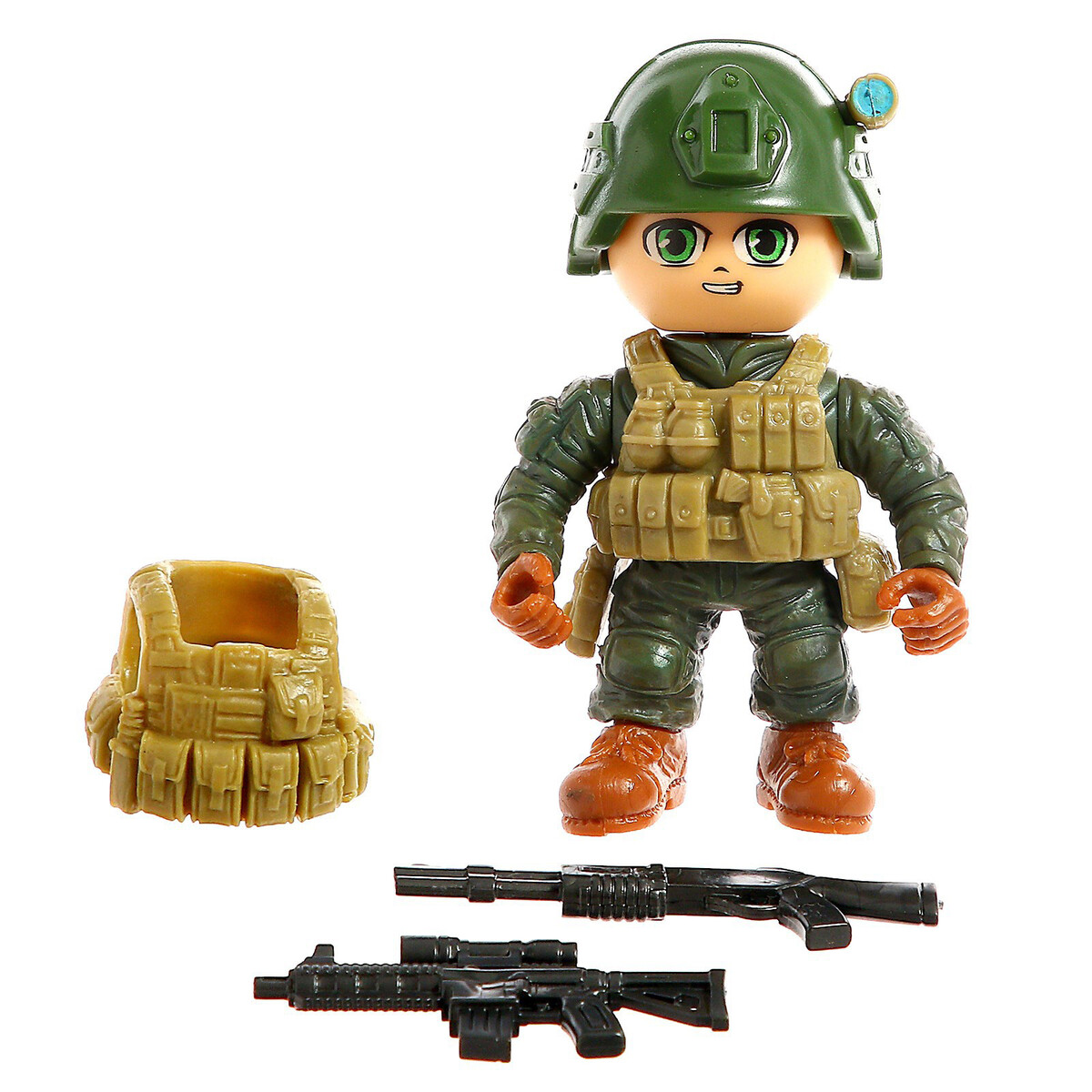 

Фигурка военного, Разноцветный