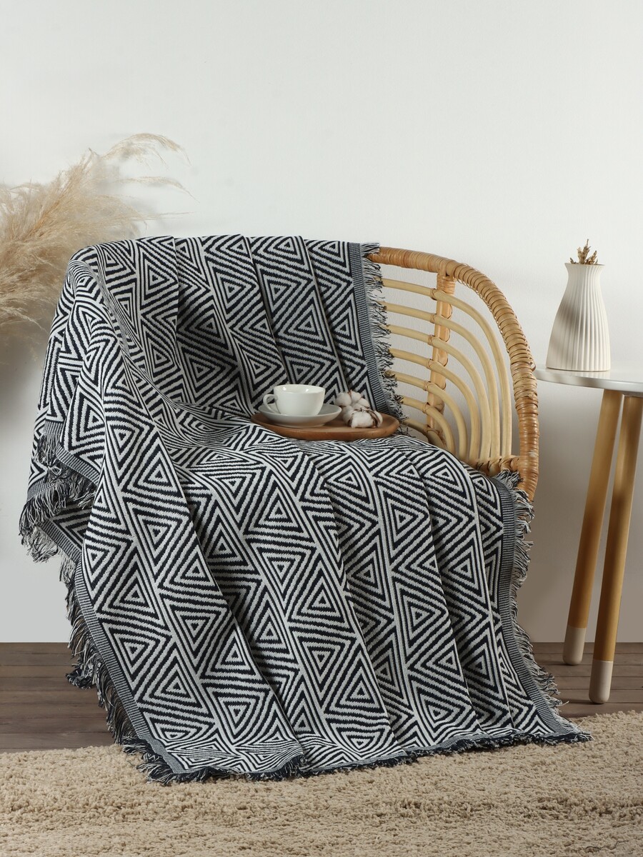 

Плед, Серый