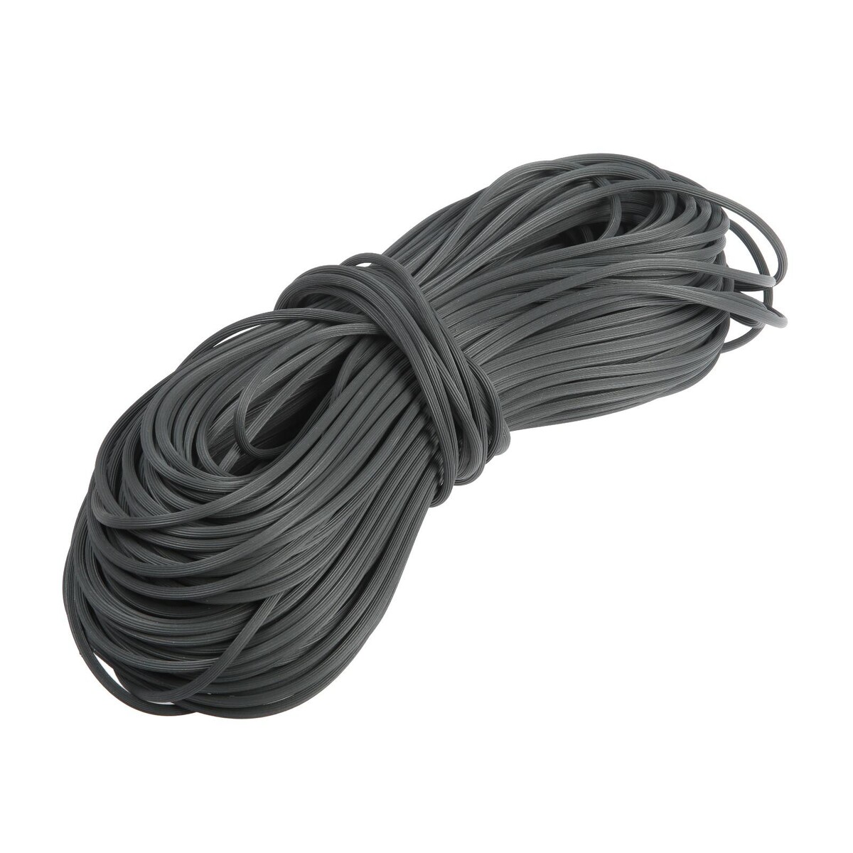 Резиновый шнур, серый, 100 м эспандер силовой basefit шнур резиновый 5 м d10мм