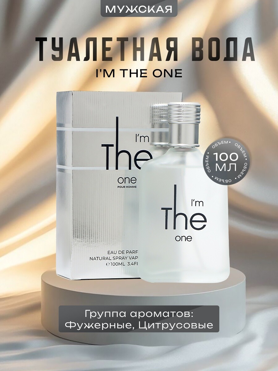 

Туалетная вода мужская i'm the one, 100 мл