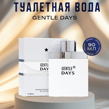 Туалетная вода мужская gentle days, 90 м