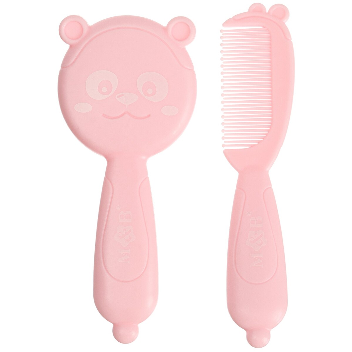 Набор для ухода за волосами: расческа и щетка набор детский для ухода за волосами расческа и щетка с натуральной щетиной белый розовый