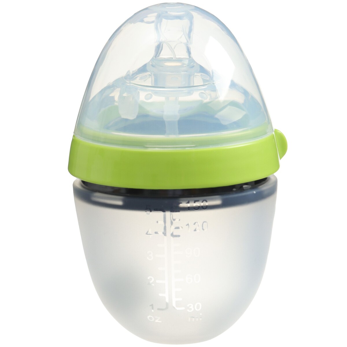Бутылочка для кормления m&b, шг ø70мм, 150мл., силиконовая колба, цвет зеленый стульчик для кормления cocoon oribel z зеленый авокадо