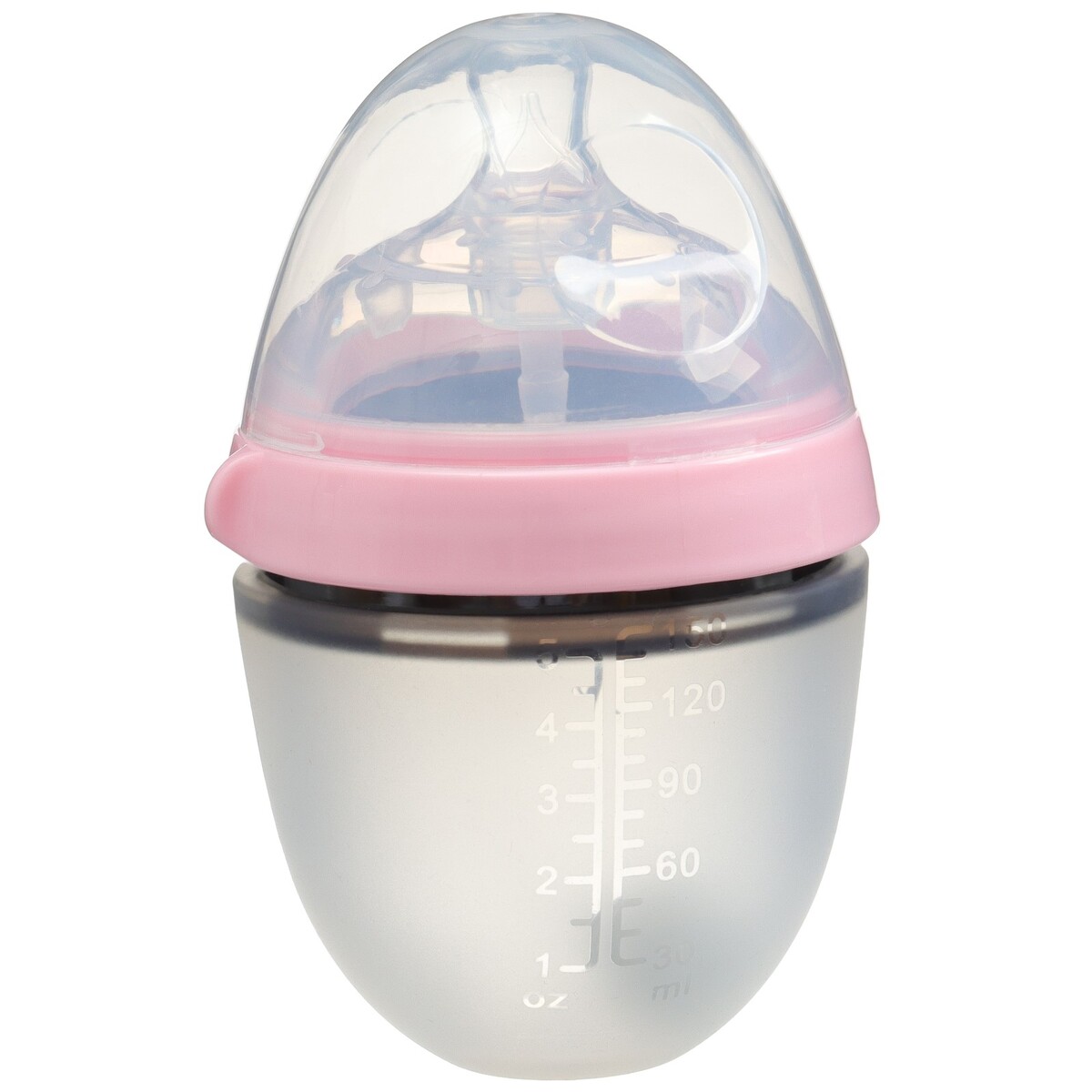 Бутылочка для кормления m&b, шг ø70мм, 150мл., силиконовая колба, цвет розовый микостоп дезодорант антиперсперант для ног фл 150мл