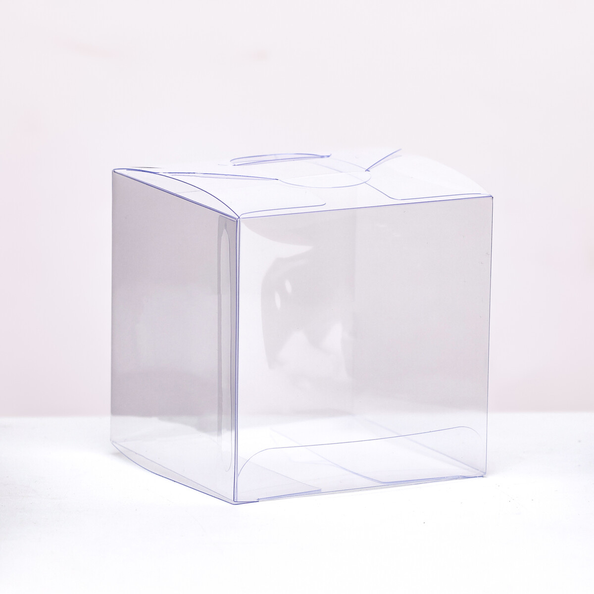 

Складная коробка из pvc 8 х 8 х 8 см набор 5 шт., Прозрачный