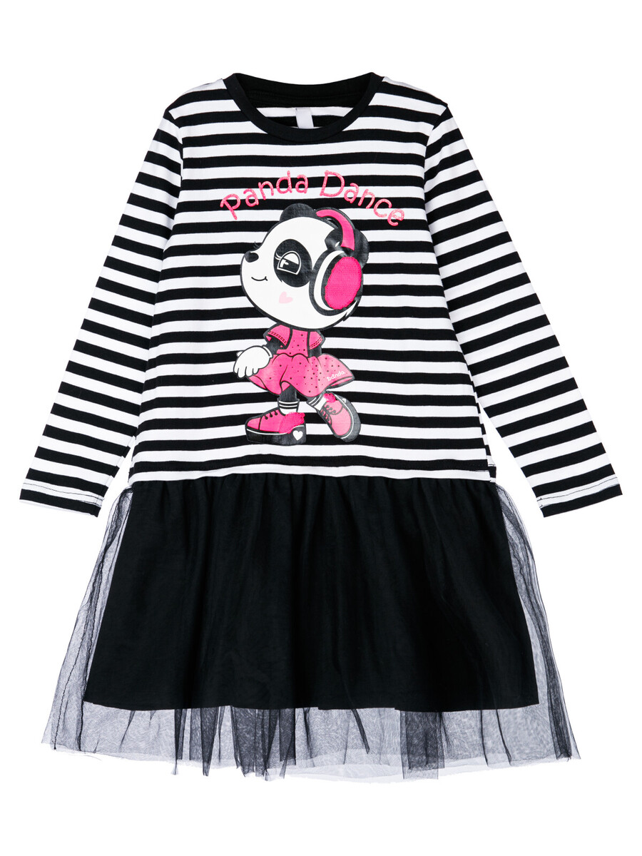Платье трикотажное playtoday платье футболка трикотажное для девочки joyfull play 12321043