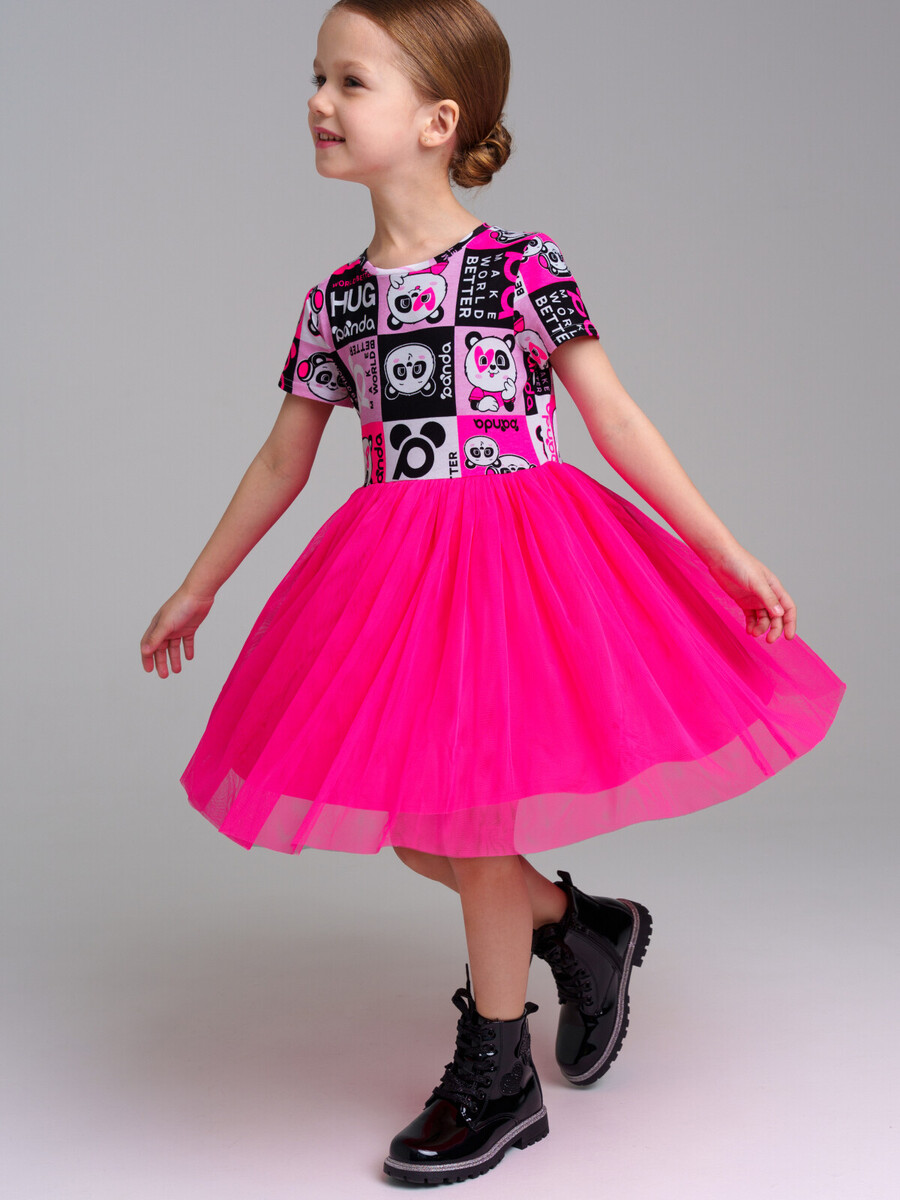 Платье трикотажное playtoday платье трикотажное для девочек 12142608