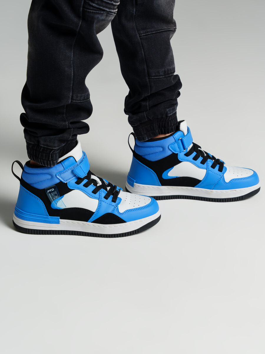 Ботинки кроссовки PLAYTODAY, размер 33, цвет синий