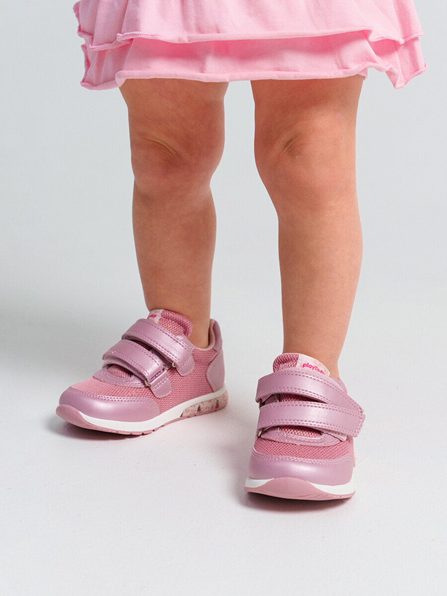 Полуботинки кроссовки PLAYTODAY, размер 20, цвет розовый