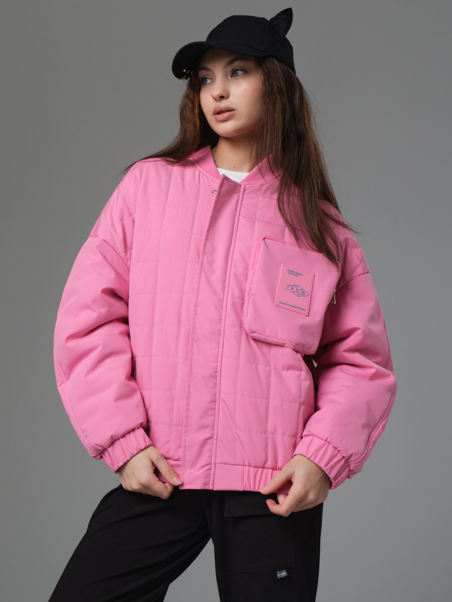 Куртка Nota Bene, размер рост 146 см, цвет розовый