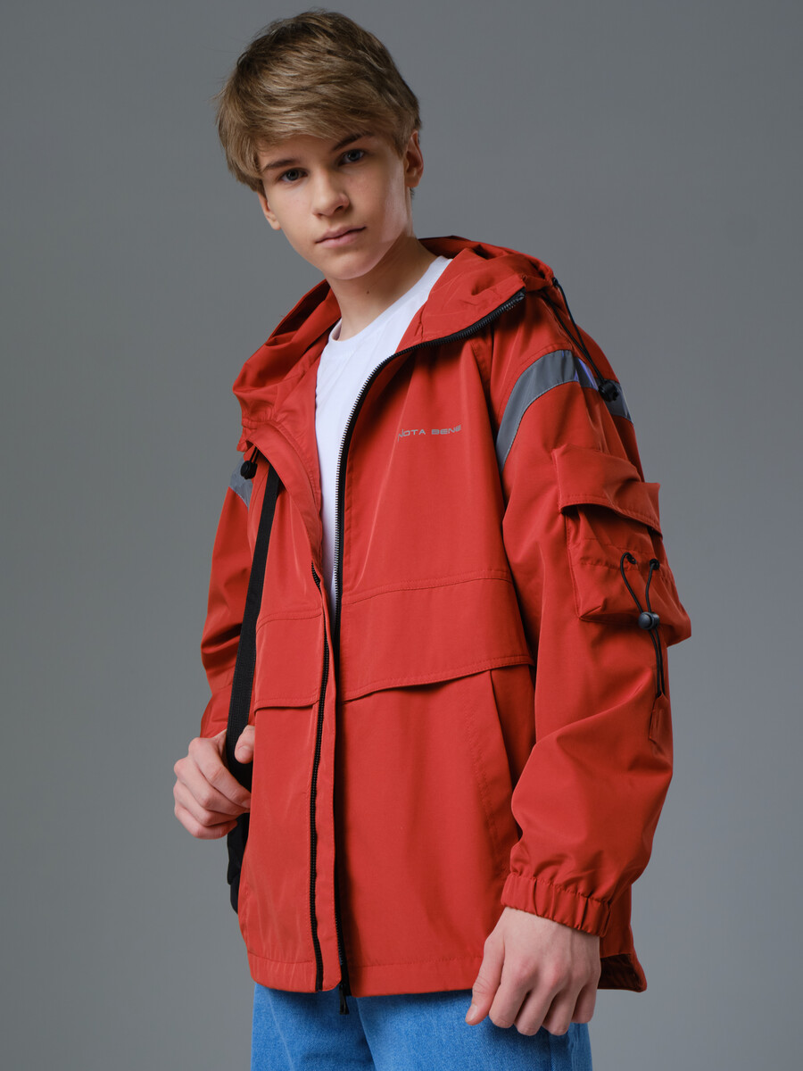 Куртка Nota Bene, размер рост 146 см, цвет красный