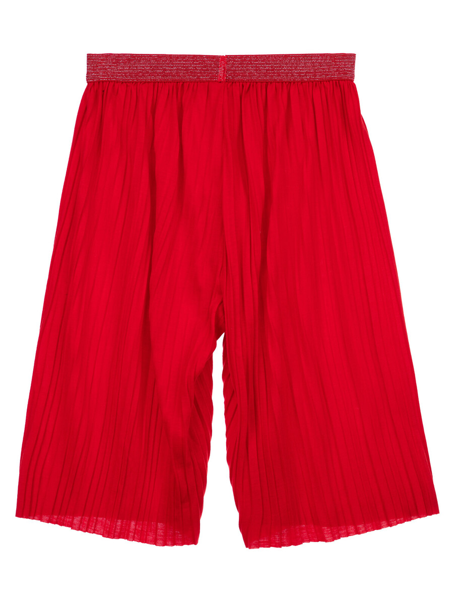 Юбка шорты трикотажные PLAYTODAY, размер рост 128 см, цвет красный 09838864 - фото 5