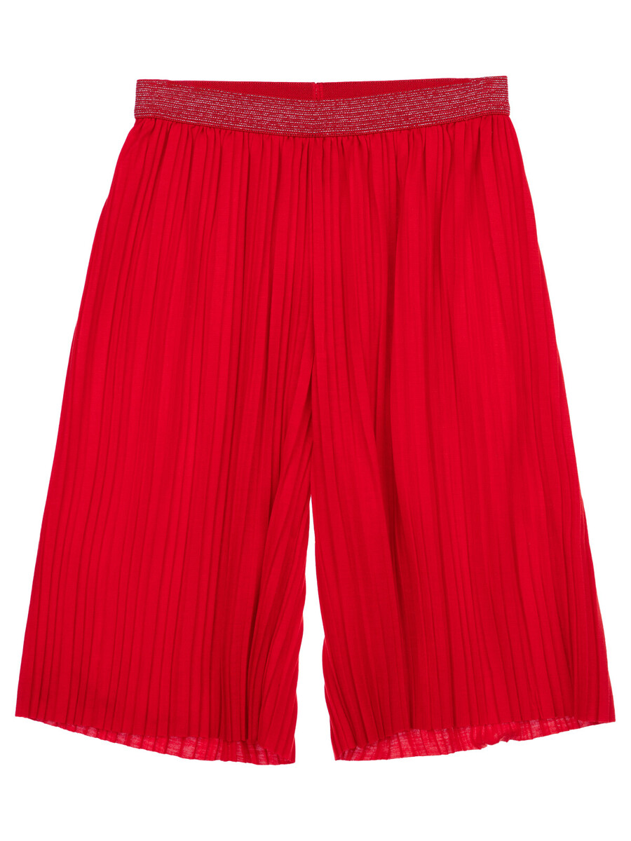 Юбка шорты трикотажные PLAYTODAY, размер рост 128 см, цвет красный 09838864 - фото 4