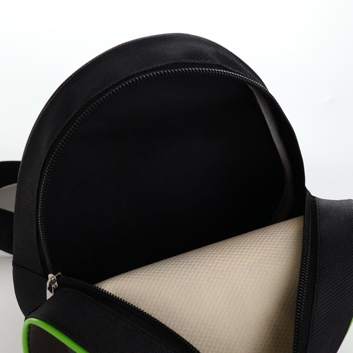 Рюкзак детский через плечо, 23х20.5 см, NAZAMOK KIDS, цвет черный 09930790 - фото 5