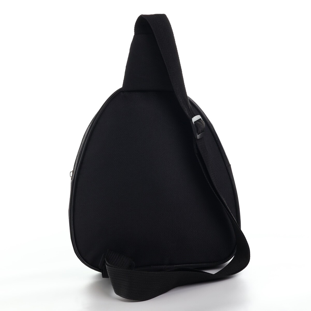 Рюкзак детский через плечо, 23х20.5 см, NAZAMOK KIDS, цвет черный 09930808 - фото 4