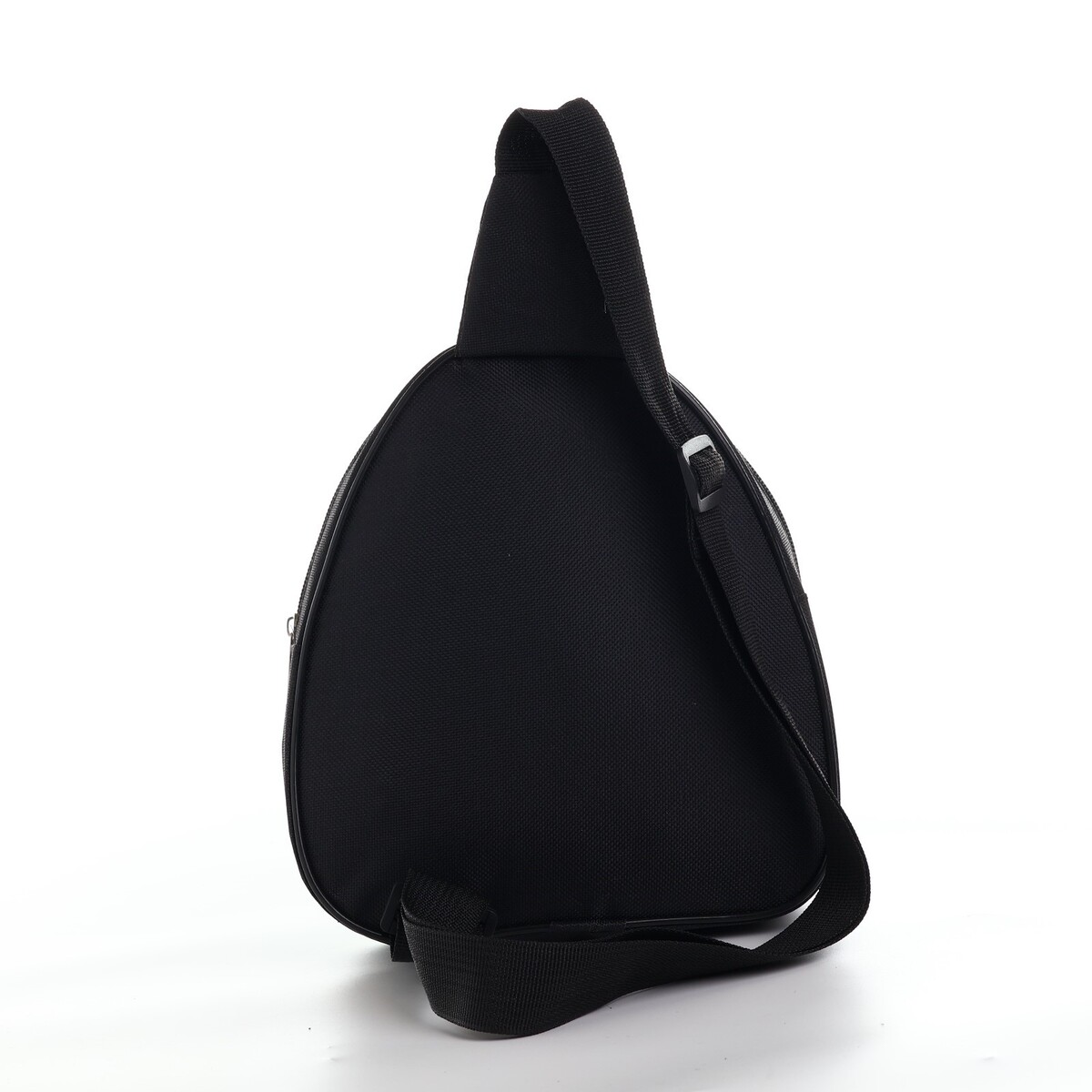 Рюкзак детский через плечо, 23х20.5 см, NAZAMOK KIDS, цвет черный 09930827 - фото 4