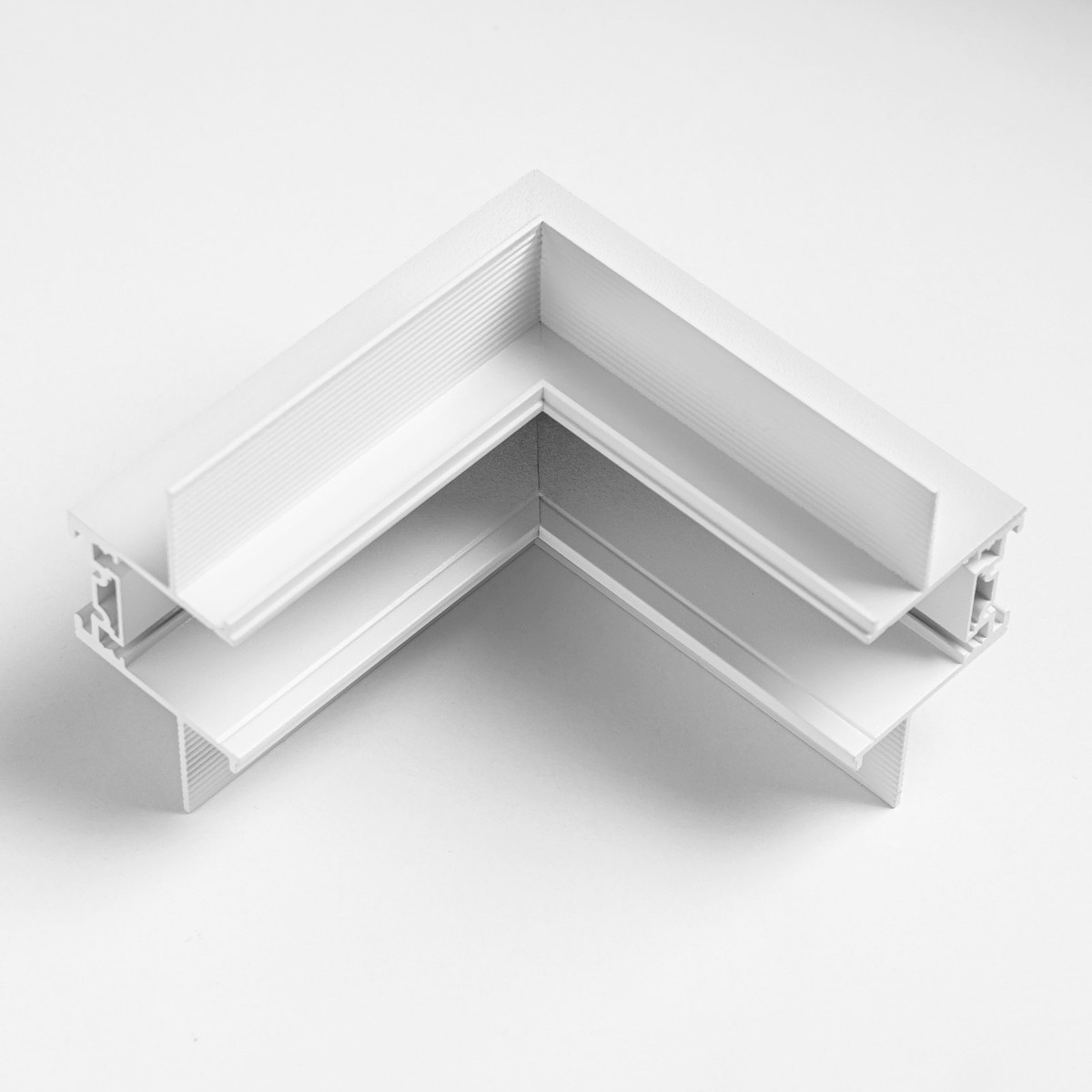 

Соединитель для шинопровода bayerlux ultra, встраиваемый, потолок-стена, 5×5 см, белый