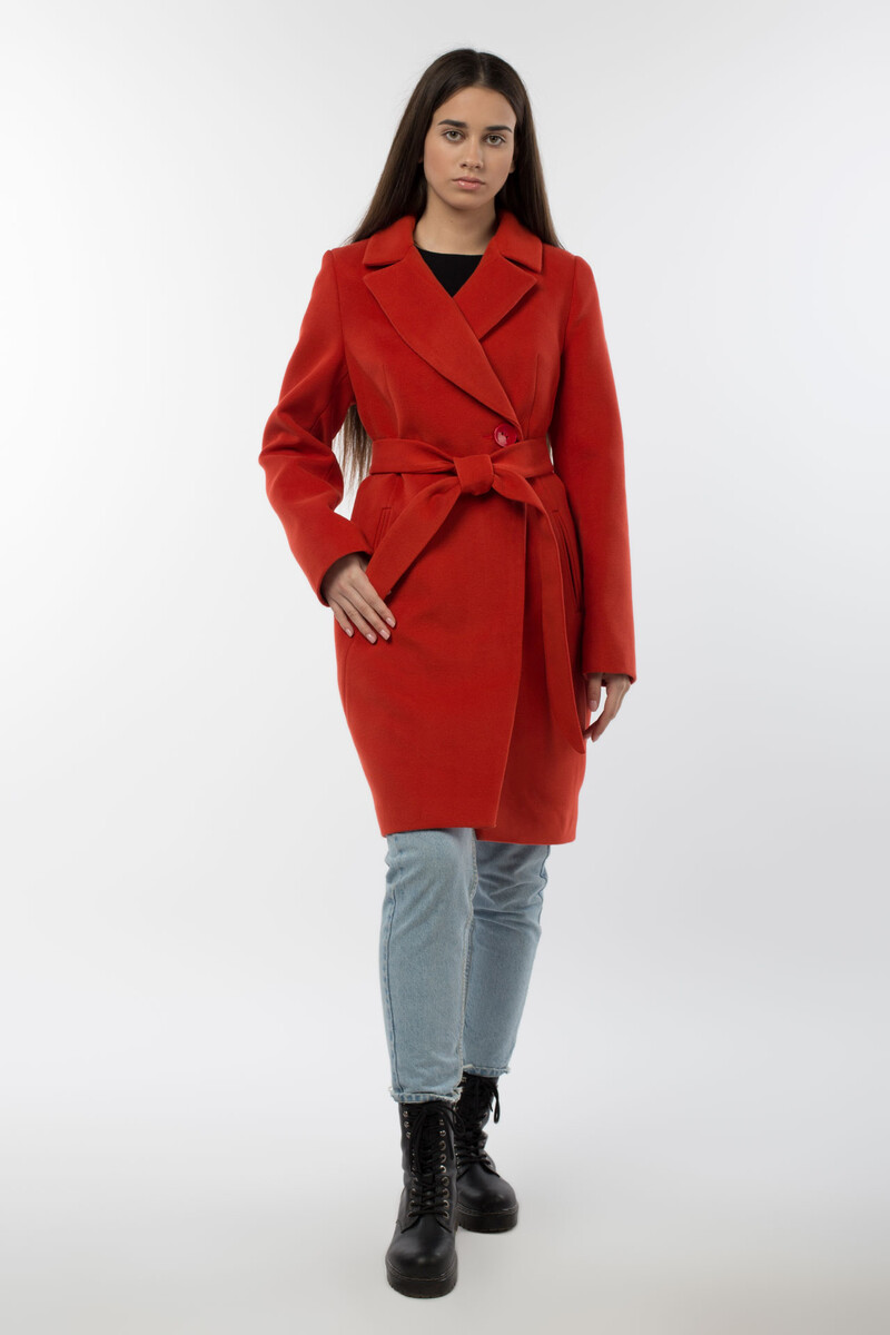 Пальто женское демисезонное красное демисезонное пальто gulliver 104