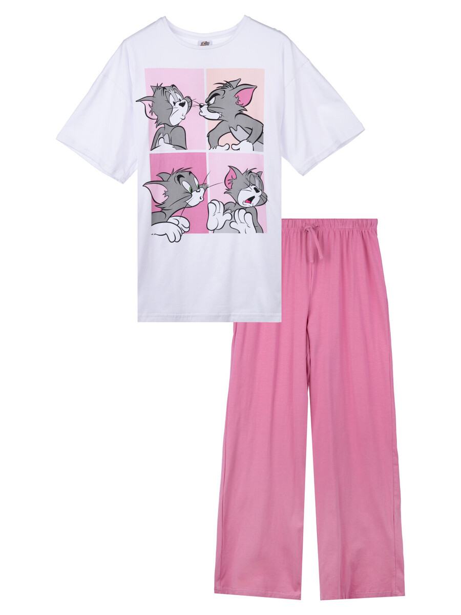 Комплект трикотажный фуфайка футболка брюки пижама классического пояс PLAYTODAY