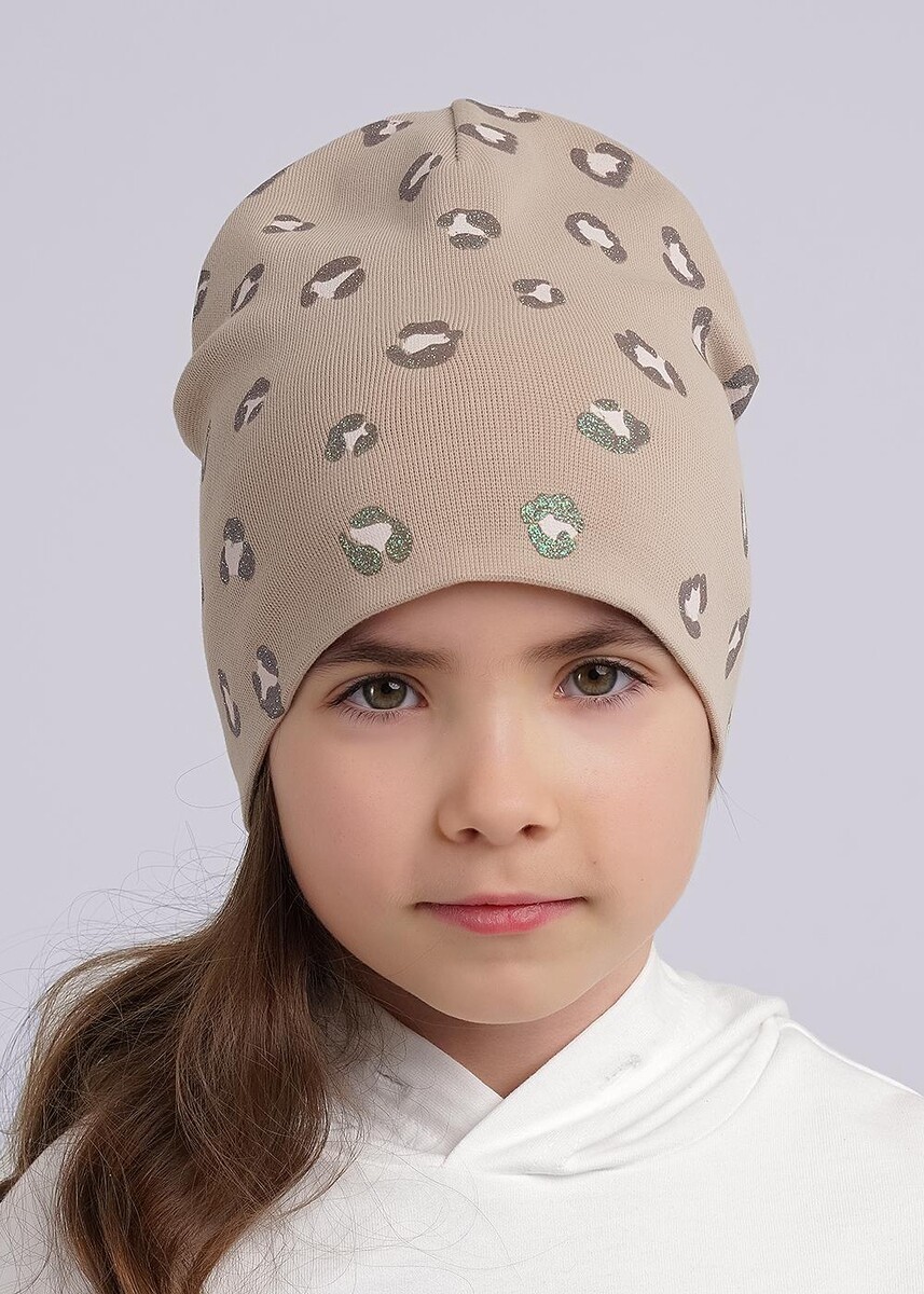 

Шапка, Бежевый;т.бежевый