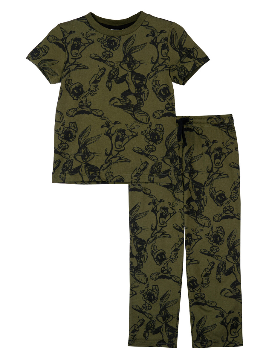 Пижама трикотажная трикотажная пижама с принтом для мальчиков