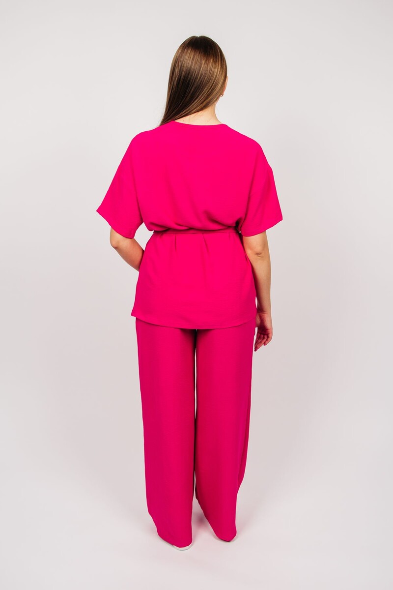 Комплект женский (футболка+брюки) Be Friends, размер 44, цвет розовый 010244117 - фото 3