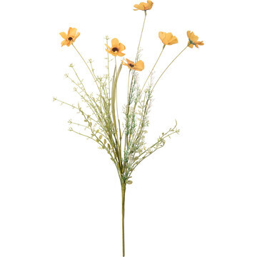 Искусственный цветок Ромашка желтая поле