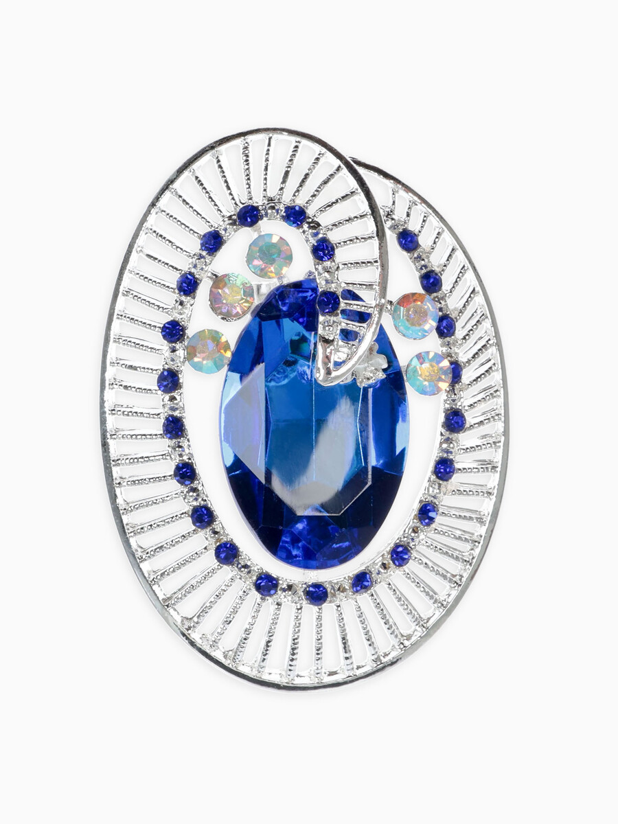 

Брошь, Синий