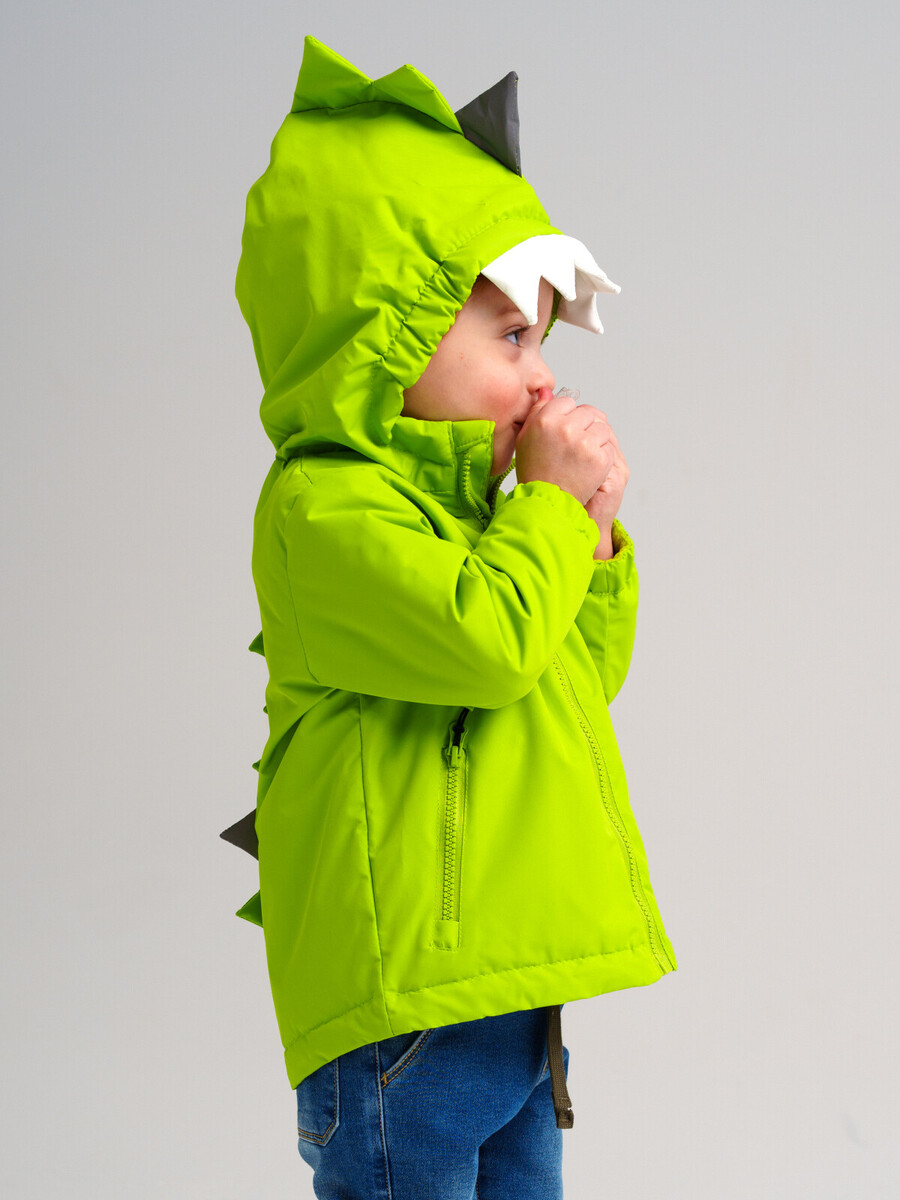 Куртка PLAYTODAY, размер рост 80 см, цвет зеленый