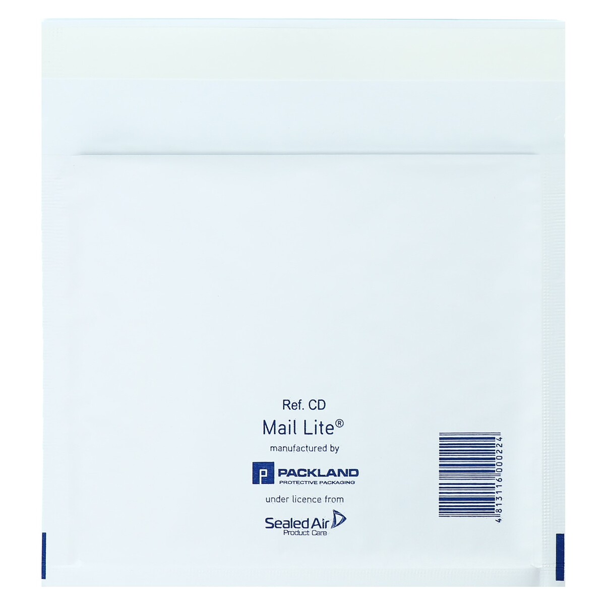 Набор крафт-конвертов с воздушно-пузырьковой пленкой 18х16 cd, белый, 10шт