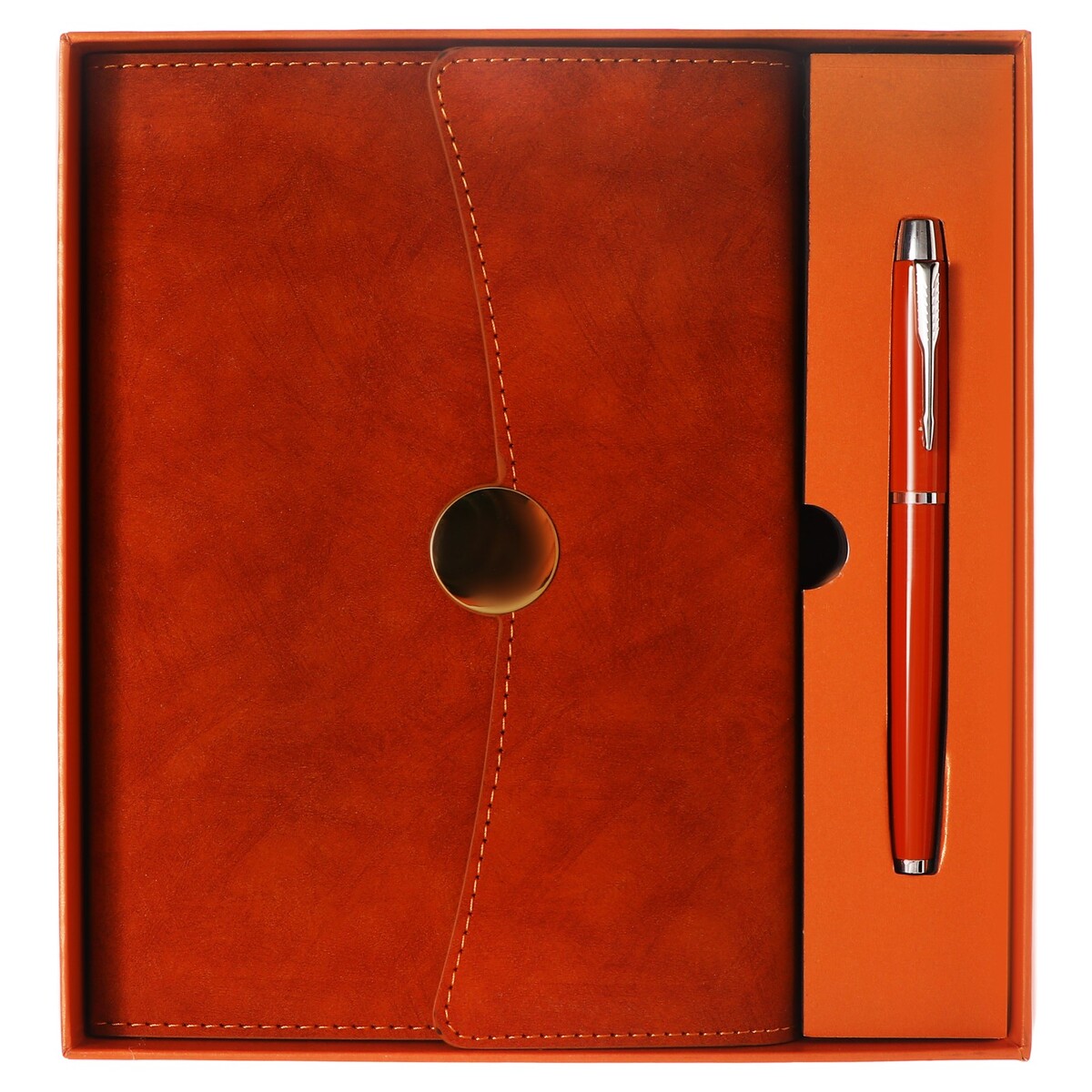 Органайзер на кольцах а6+, 80 листов, кожзам, c клапаном, линия, с ручкой, в подарочной коробке, коричневый лопатка перфорированная priority 115×35 см с разборной ручкой коричневый
