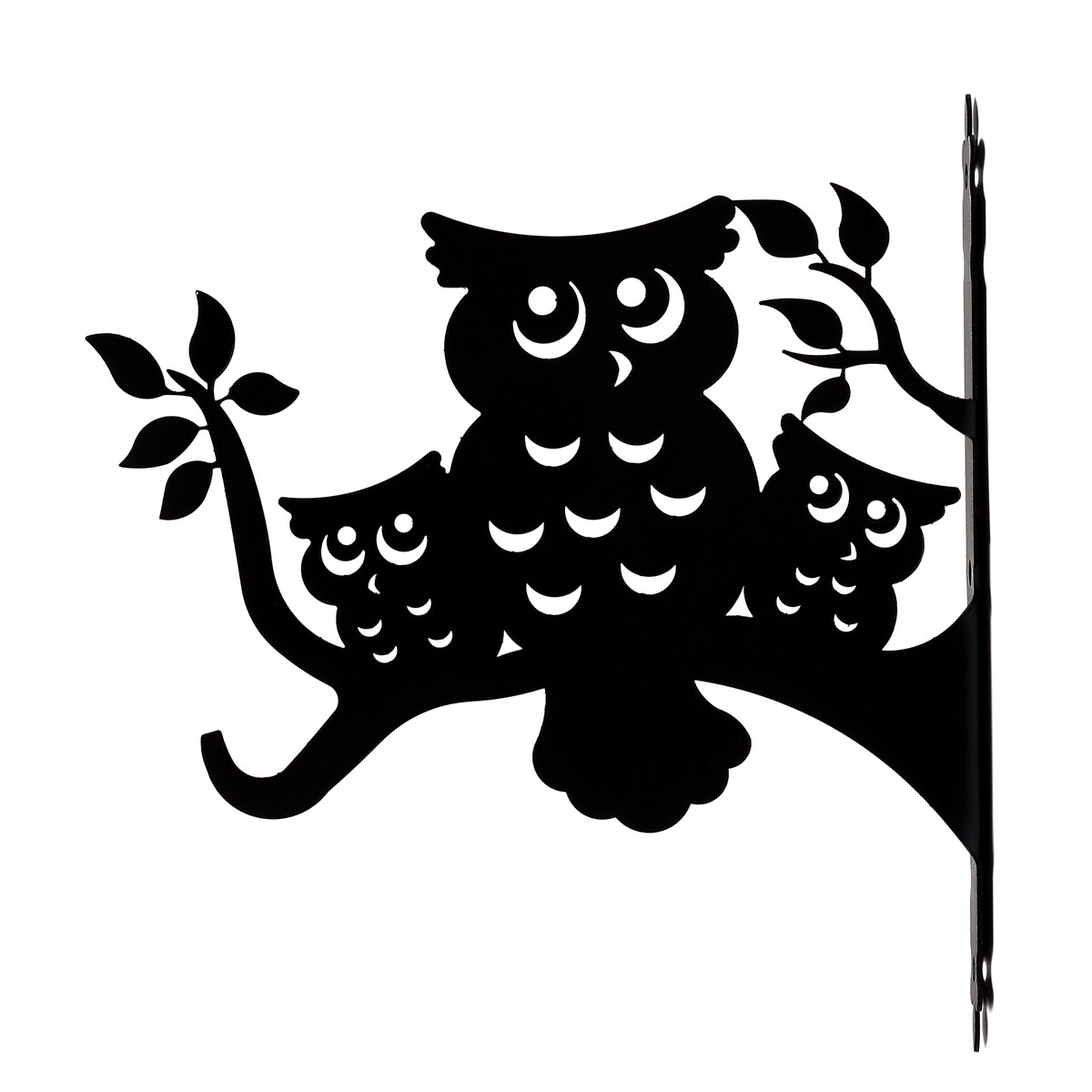 Держатель для кашпо фигурка садовая кашпо сова на пне 20х22х22 см гипс 64