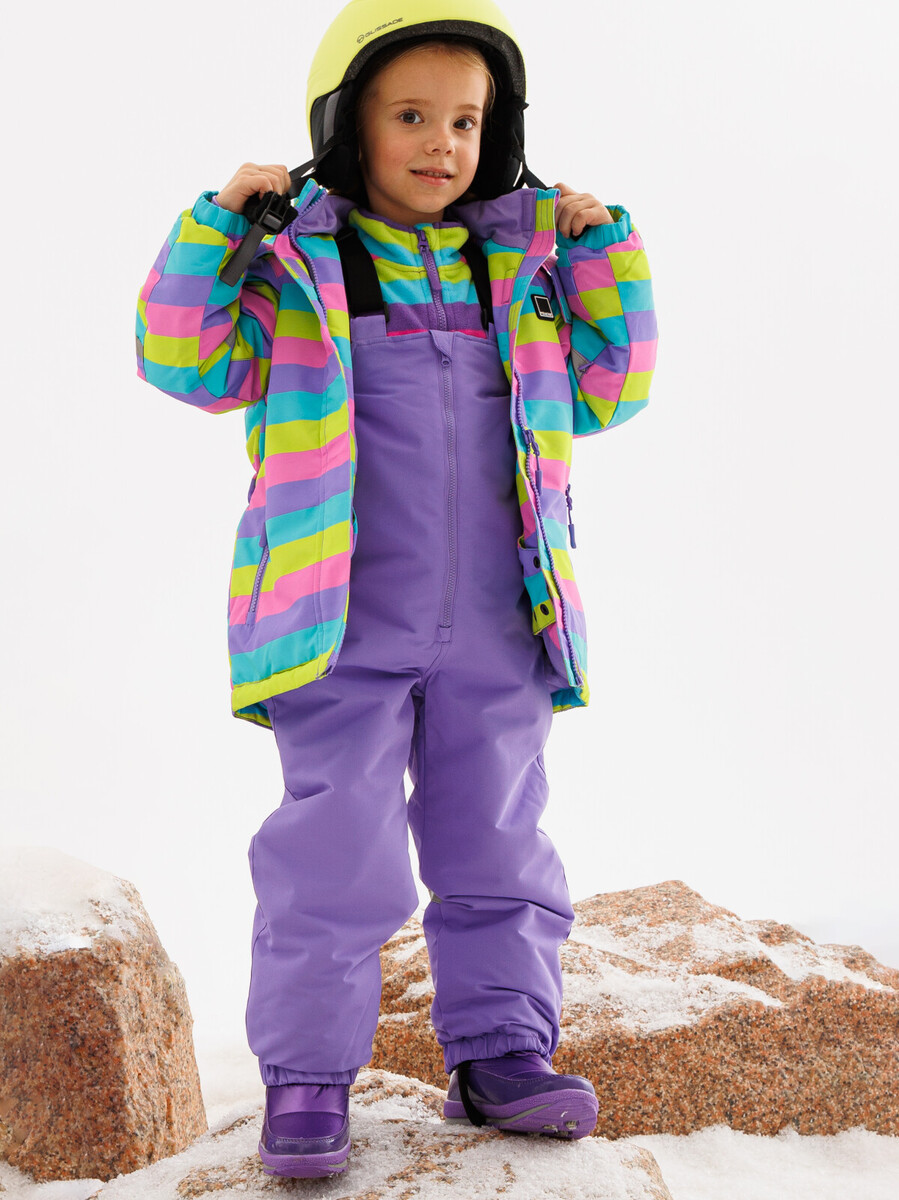Комплект куртка полукомбинезон ролик PLAYTODAY, размер рост 104 см, цвет разноцветный