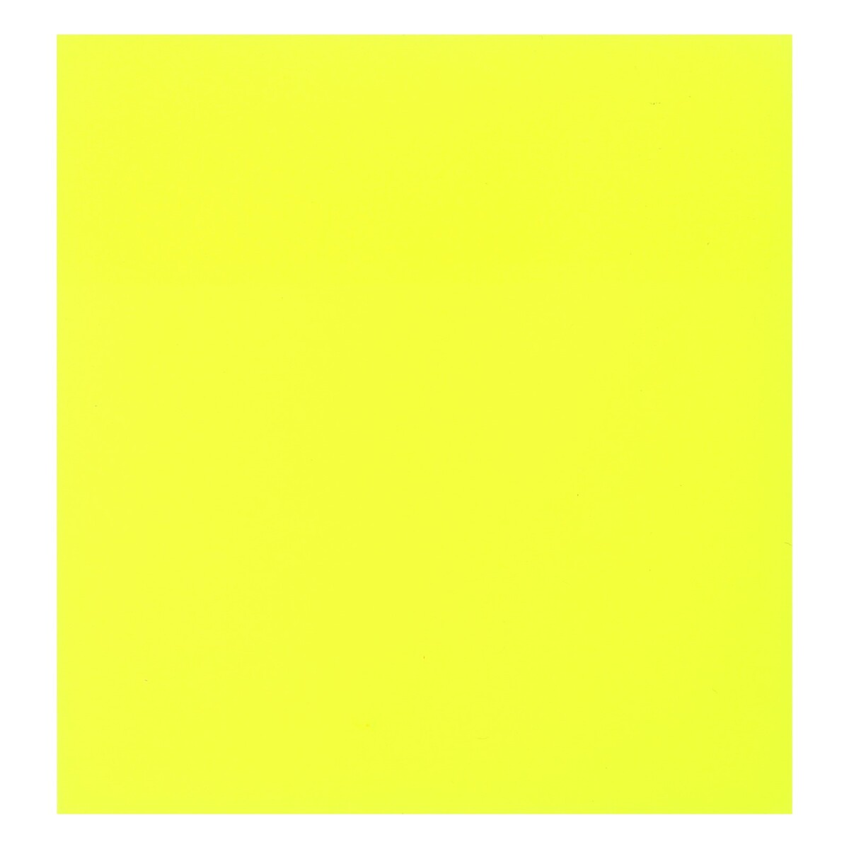 Блок с липким краем 76 х 76 мм, 50 листов, прозрачный пластик, желтый