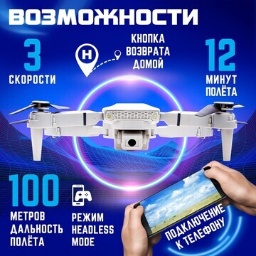 Квадрокоптер на радиоуправлении flydrone