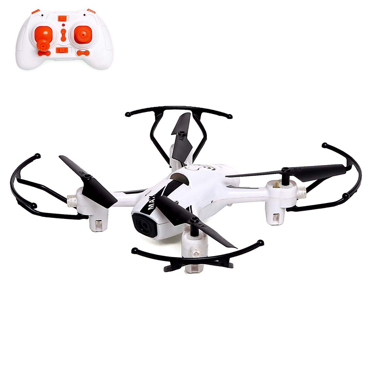 Квадрокоптер white drone, без камеры, цвет белый радиоуправляемый квадрокоптер cheerson racing drone синий cx 95s bl