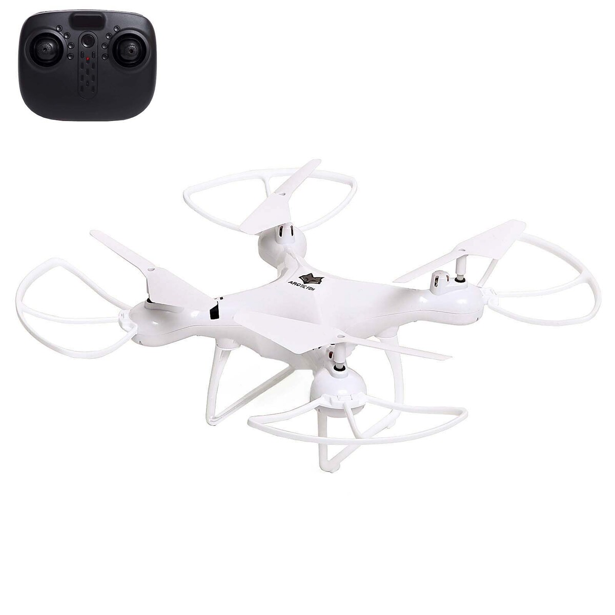 Квадрокоптер white drone, цвет белый радиоуправляемый квадрокоптер от винта compact drone 870352