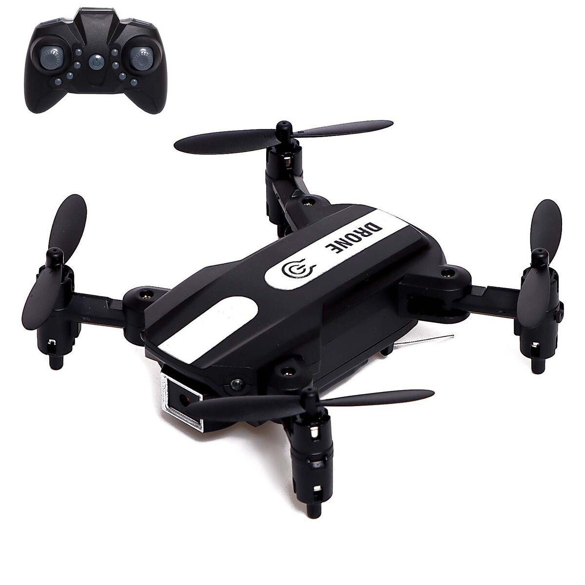 Квадрокоптер flash drone, камера 480p, wi-fi, с сумкой, цвет черный радиоуправляемый квадрокоптер mjx bugs 7 4k v2 rtf 2 4g с сумкой mjx b7 v2 bag коптер