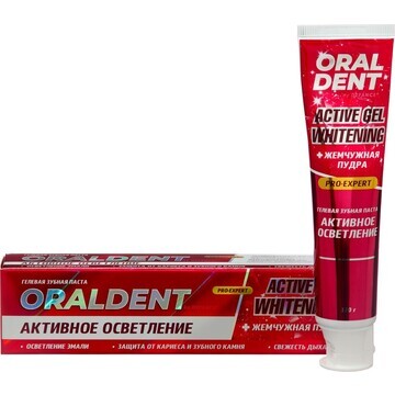 Зубная паста defance oraldent active gel