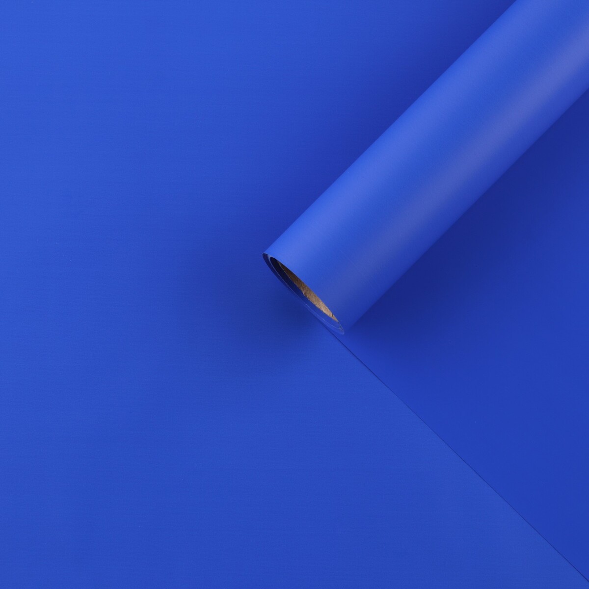 Пленка для цветов упаковочная матовая пленка матовая 0 58 x 10 м 70 мкм синий