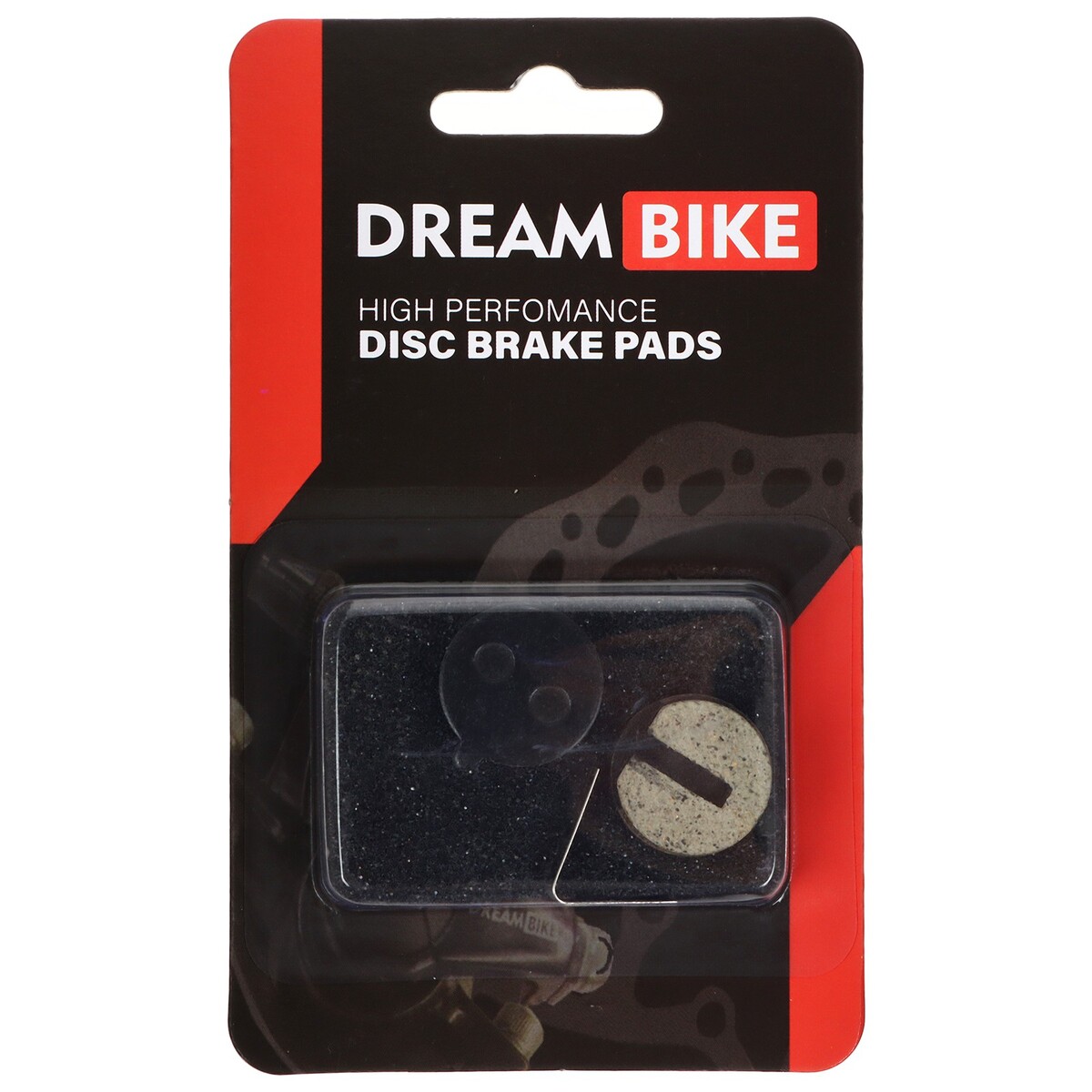 Колодки для дисковых тормозов dream bike m22, органические, диаметр 21.4 мм колодки тормозные dream bike 60мм