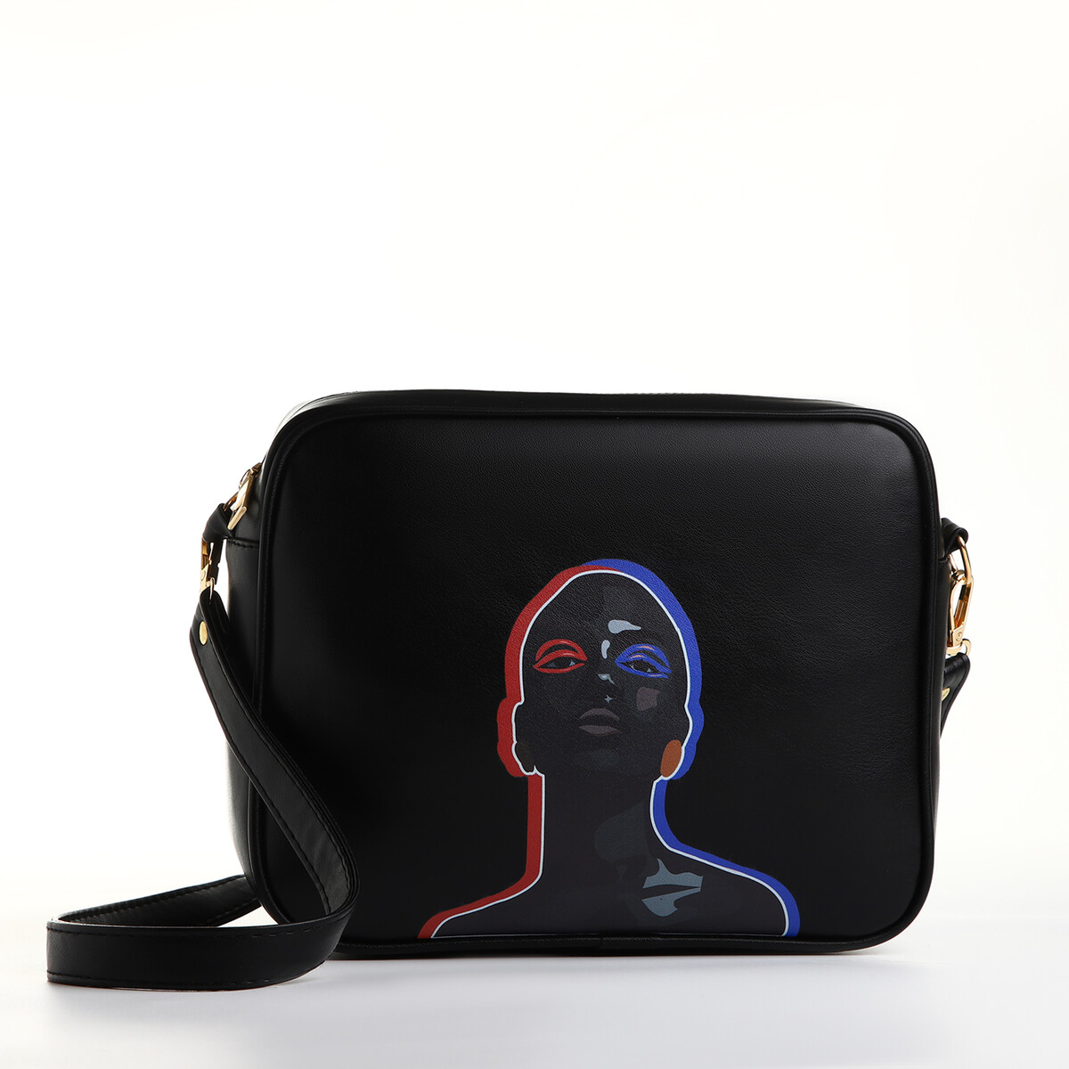 Сумка женская через плечо textura, маленького размера, цвет черный сумка женская через плечо textura маленького размера