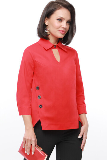 Купить красные блузки в интернет магазине | VelesModa