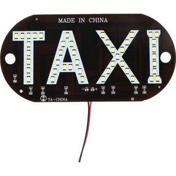 Светодиодный знак такси, 12 в, 45 led, 1