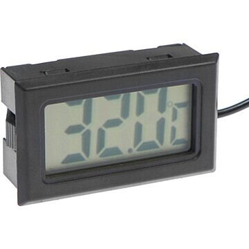 Термометр цифровой, жк-экран, провод 1 м