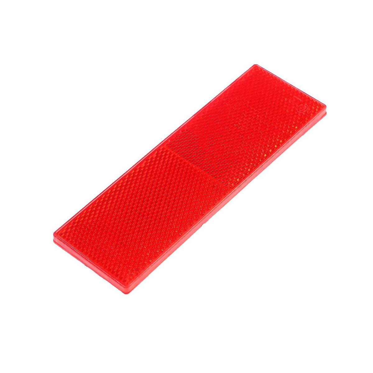 Катафот на самоклеящейся основе, 14.5×5 см, красный брелок пластик светоотражающий катафот ладошка смайл 6 8х6 3 см