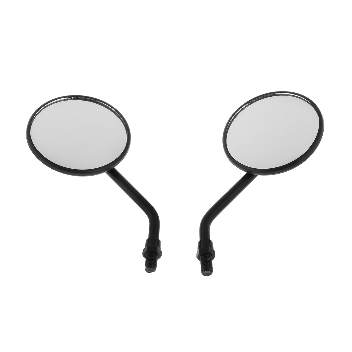 Зеркала задние для мото, высота 18,5 см, d 8,5 см, резьба 8 мм, набор 2 шт зеркала не отражают пустоту
