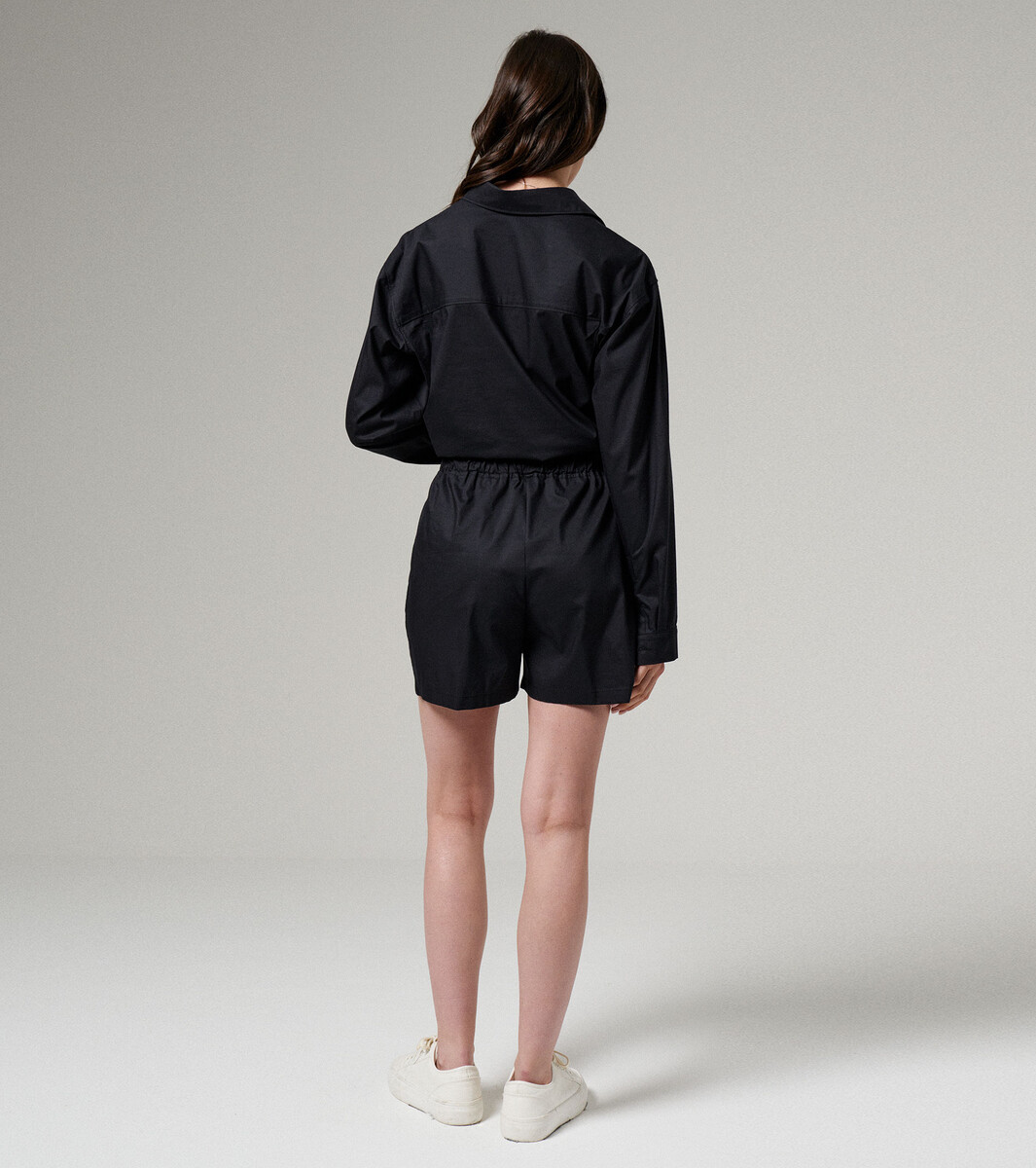 Комплект женский (блузка, шорты) Panda, размер 42, цвет черный 010491623 - фото 5