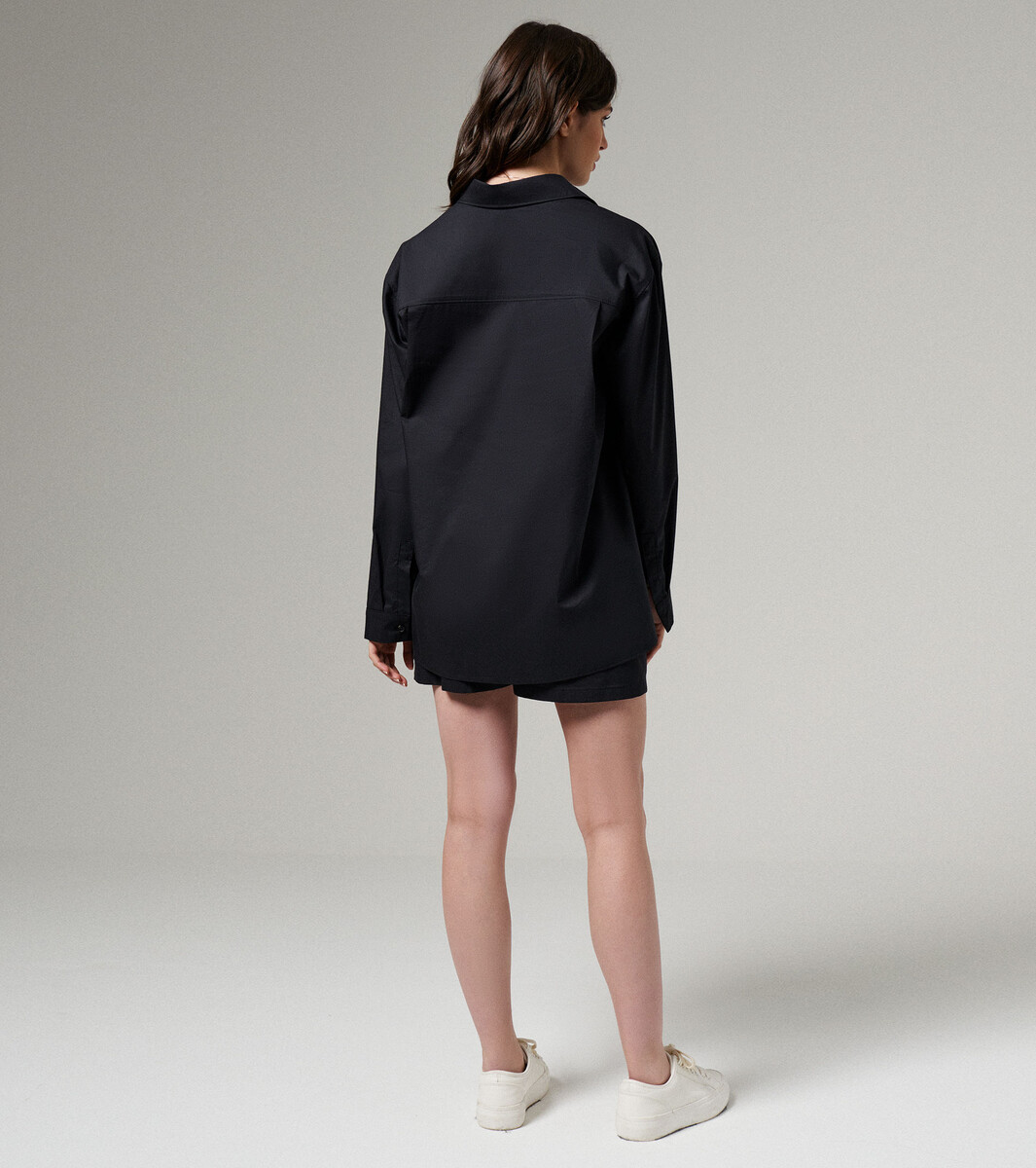 Комплект женский (блузка, шорты) Panda, размер 42, цвет черный 010491623 - фото 4